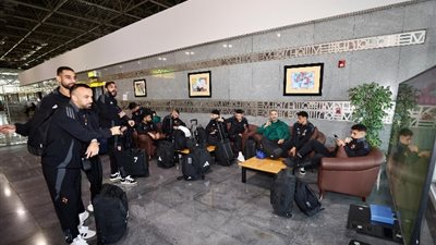 بعثة الأهلي تصل مطار القاهرة استعدادا للسفر إلى جنوب إفريقيا
