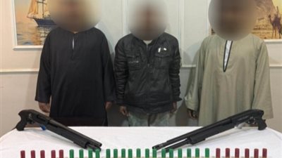 ضبط تشكيل عصابى شديد الخطورة الإجرامية بالمنيا