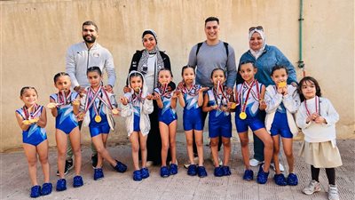 ١٠ لاعبات يسرقن الأضواء فى بطولة كأس مصر للجمباز..بالصور