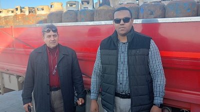 ضبط 97 اسطوانة غاز و21 شيكارة دقيق 4 طن اسمدة و ملح طعام بالبحيرة
