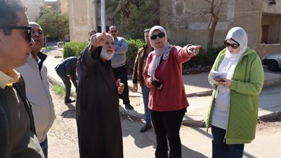 تفاصيل الجولات المفاجئة لرئيسة جهاز مدينة الشيخ زايد على الأحياء.. صور