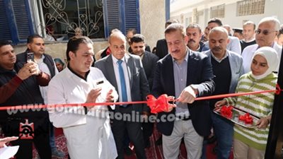 محافظ المنوفية يفتتح مركز الأسنان الجديد بمستشفي قويسنا