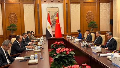 وزير الخارجية يترأس الجانب المصري للحوار الاستراتيجي بين مصر والصين