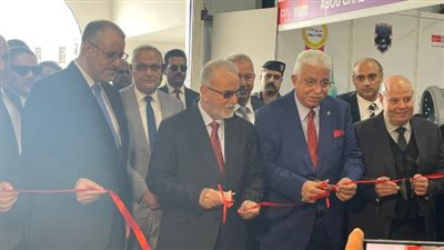 إقبال كبير على الجناح المصري بمعرض بغداد الدولي الثالث لمواد البناء