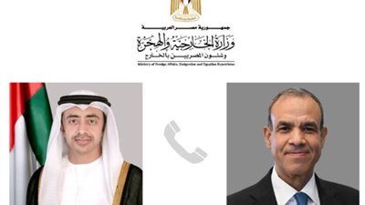 وزير الخارجية يبحث مع نظيره الإماراتي هاتفيا مستجدات الأوضاع السورية