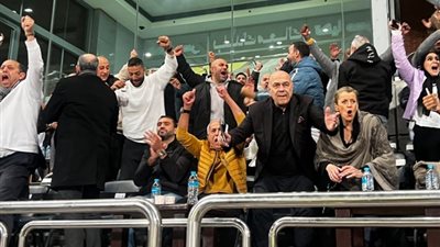شاهد فرحة جروس بهدف زيزو فى شباك المصري