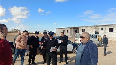 إزالة إشغالات وتعديات على أراضى بالساحل الشمالى