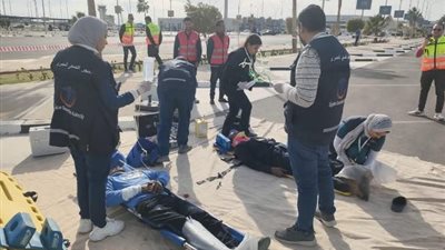 مطار الغردقة ينجح فى تنفيذ تجربة طوارئ لسيناريو العثور على قنبلة