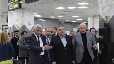 لجنة التفتيش الامني والبيئي تفقدت مطاري أسوان وأبوسمبل