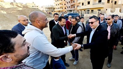 الشربينى يتابع موقف تسليم قطع أراضي الإسكان الاجتماعي بـ حدائق أك
