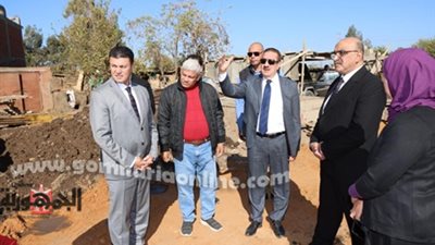 نرصد أول جولة ميدانية للسكرتير العام والمساعد بمحافظة المنوفية