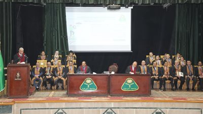 جامعة المنوفية تحتفل بعيدها الـ 48 وتكرم أبناءها المتفوقين والمتميزين