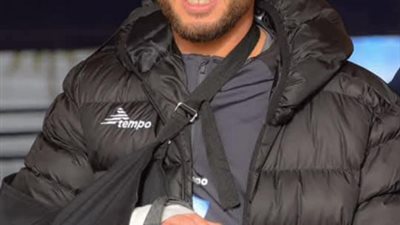 إصابة محمد جابر لاعب غزل المحلة بكسر مضاعف فى اصبع يده اليمنى
