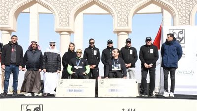 وزير الرياضة ونظيره الإماراتي يكرمان الفائزين بماراثون زايد الخيري