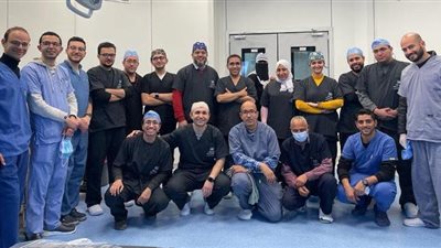 طب حلوان تحقق إنجاز طبى عالمى فى مناظير الفراغ الـ3 بمستشفى بدر الجامعى صور
