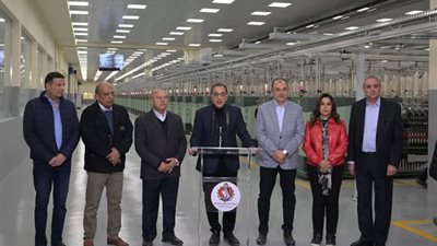 مدبولي: الانتهاء من المرحلة الأولى من تطوير صناعة الغزل والنسيج
