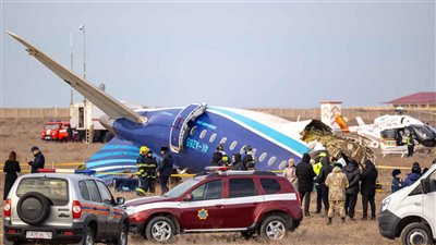 علييف يدعو روسيا للاعتراف الكامل بمسؤوليتها عن حادث تحطم الطائرة الأذربيجانية