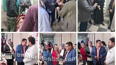 صحة المنوفية : زيارة مفاجئة لمستشفيات بركة السبع و قويسنا