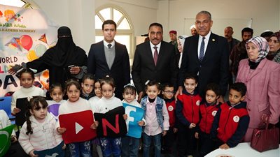 افتتاح مبنى مركز الرعاية لأطفال التوحد بمدينة مرسى مطروح