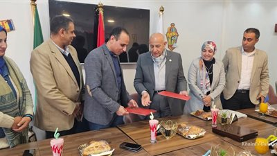 توقيع اتفاقية بين نقابة أطباء الشرقية ومديرية الصحة