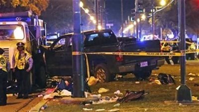 شرطة نيو أورليانز : لم يتم إلقاء القبض على المهاجم فى حادث الدهس
