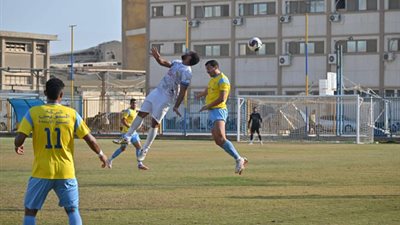 مالية كفرالزيات على القمة بعد فوزه على كفرالشيخ بهدف براسيه اموتو