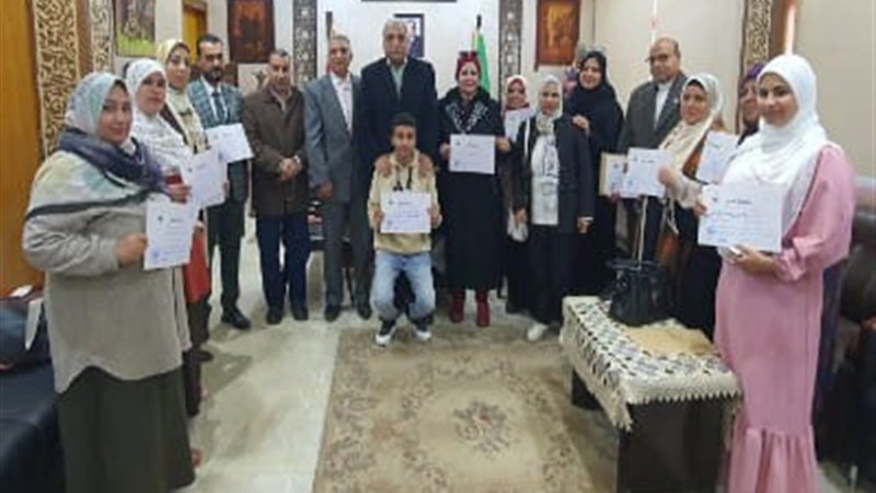 تكريم الفائزين