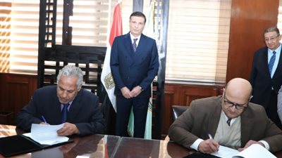 وزير الزراعة يشهد توقيع بروتوكول تعاون لإعادة تدوير المخلفات