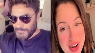 منى فاروق تعلن خطوبتها وتامر حسنى يعلق