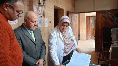 الشلقاني يطمئن على المرضى والخدمات الطبية بمستشفيات بنها
