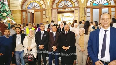 مستقبل وطن الشرقية يشارك الإخوة الأقباط أحتفالاتهم بعيد الميلاد