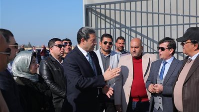 محافظ دمياط يتفقد مشروع المجمع المتكامل