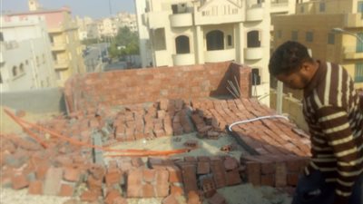 حملة مكبرة لازاله الاشغالات بمدينه 6 اكتوبر بقيادة رئيس الجهاز