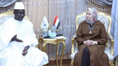مستشارة شيخ الأزهر للوافدين تستقبل وفدًا من سفارة غينيا بالقاهرة