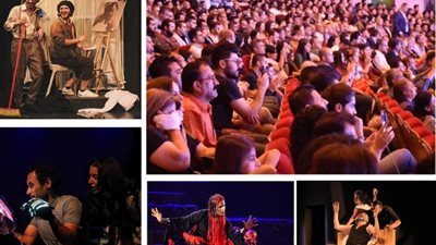 15 ساعة عمل يوميا فى مهرجان المسرح العربى