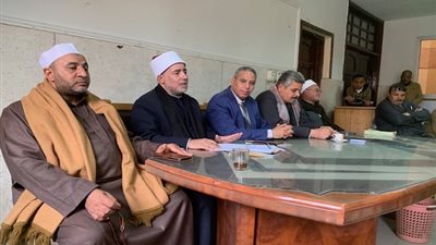 جلسة عرفية بالأزهر الشريف تحسم خلافات الدم بالفيوم