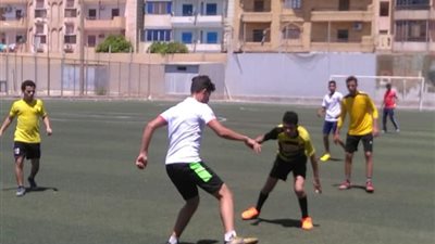 فوز مركز شباب غياضة في دوري خماسي كرة القدم