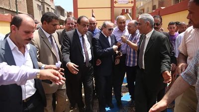 محافظ كفرالشيخ لأول مرة في تاريخ المحافظة تسليم 136 مدرسة