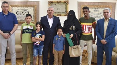 الغرابلى يكرم المتميزين والموهوبين من أبناء مطروح