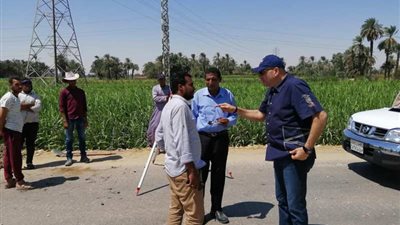 إنطلاق أعمال مشروع خط الصرف الصحى بعديسات الطود جنوب الأقصر