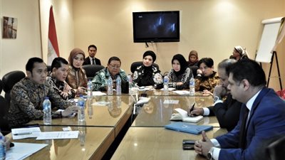 رئيس الهيئة المصرية العامة لتنشيط السياحة يستقبل وفدا اندونيسيا