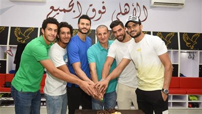 حراس الأهلى يكرمون طارق سليمان