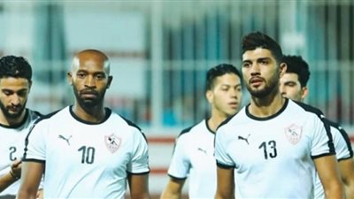 تدريبات منفصلة لثلاثي الزمالك في المران الجماعي