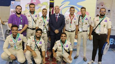 بالأسماء نتيجة منافسات الجواله فى اسبوع شباب الجامعات الثانى لمتحدى الاعاقة.. صـــــور
