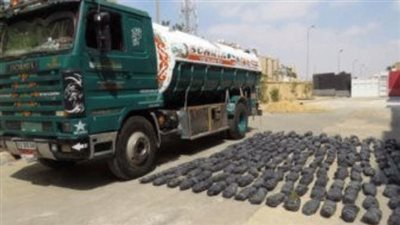 إحباط محاولة تهريب 700 كيلو بانجو بسيارة 