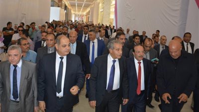 وزير التموين ومحافظ الغربية يفتتحا أولى مراحل المنطقة اللوجستية