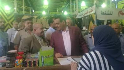 محافظ البحيرة يفتتح معرض أهلا مدارس ..صور
