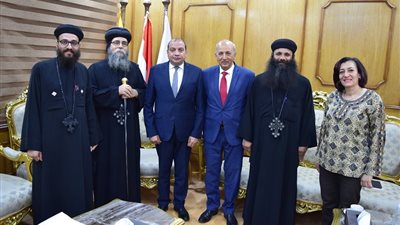تعاون بين جامعة بنى سويف ومطرانية ببا .