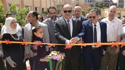 محافظ الغربية ورئيس هيئة الأبنية يفتتحا 5 مدارس جديدة لتتوالى الإفتتاحات لــ27 مدرسة أخرى