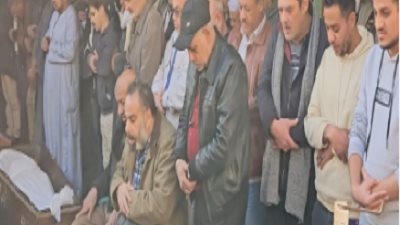 تشييع جنازة فكرى صادق من مسجد السيدة نفيسة الى مثواه الأخير